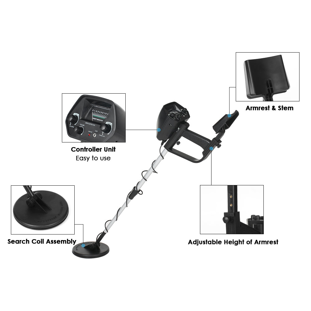 Professional Underground Metal Detector Handheld by HitMyNeed