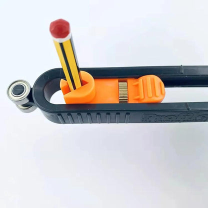 Profile Scribing Ruler Irregular Contour Gauge With Lock by HitMyNeed