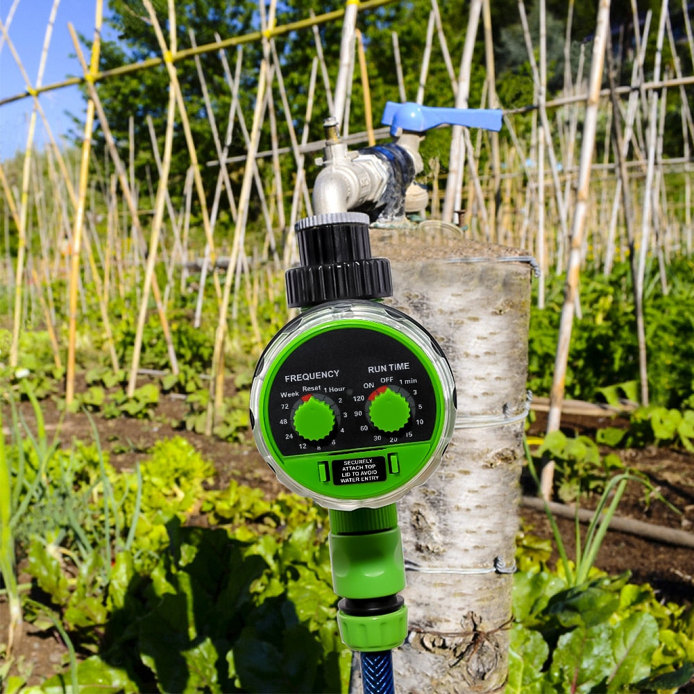 Programmable Plastic Hose Timer for Garden Hoses by HitMyNeed