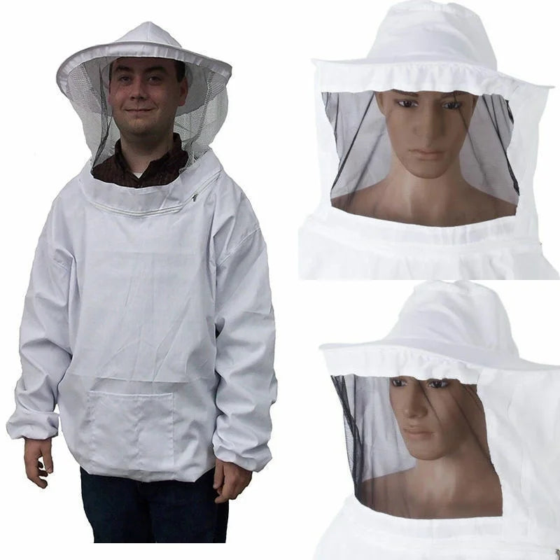 Protective Beekeeping Jacket with Veil and Hat by HitMyNeed
