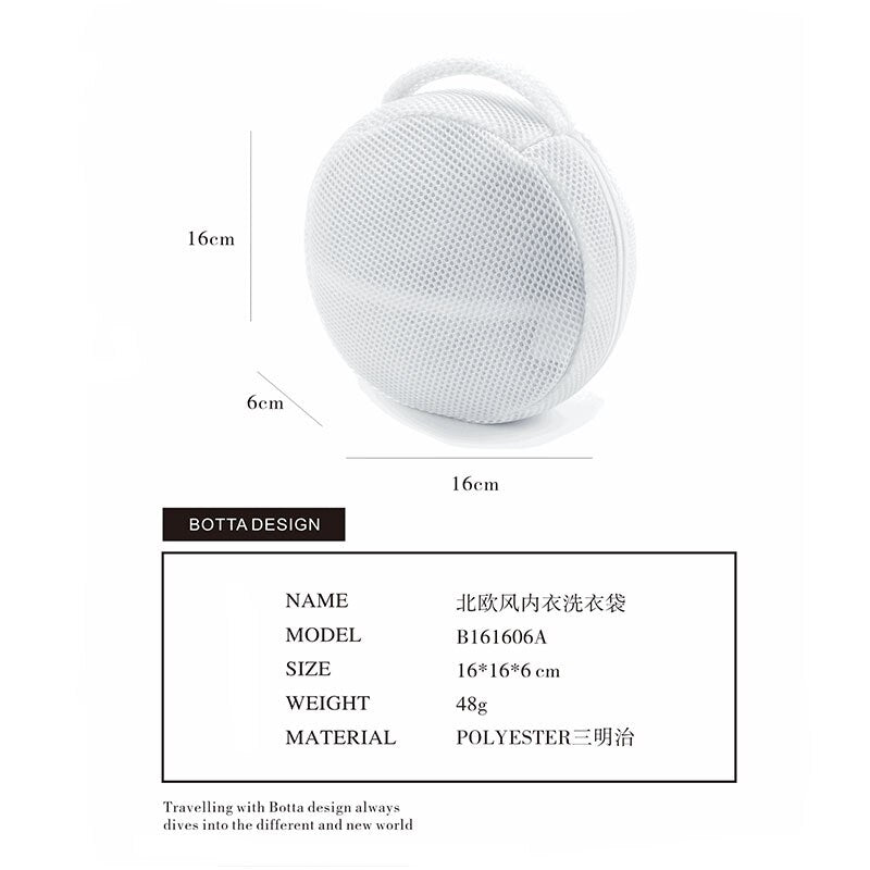 Protective Bra Wash Bag with Double-Layer Mesh by HitMyNeed