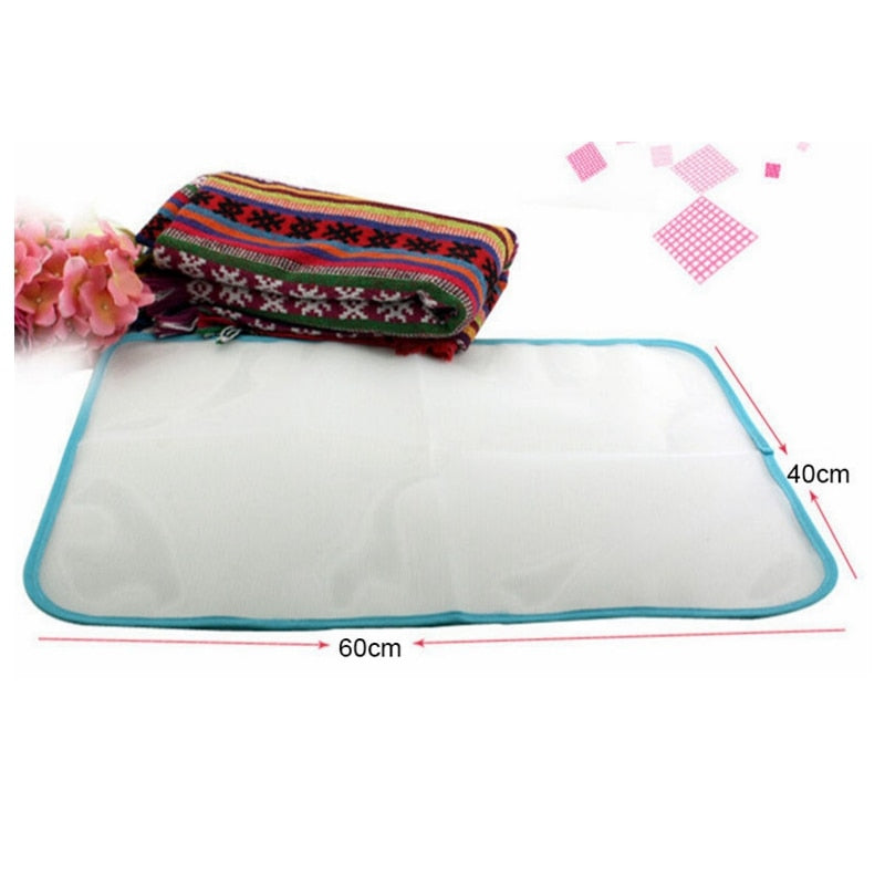 Protective Ironing Mesh Guard for Clothes by HitMyNeed