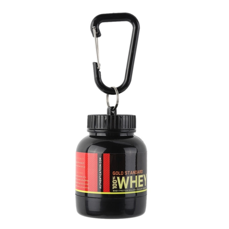 Protein Powder Travel Container Keychain by HitMyNeed