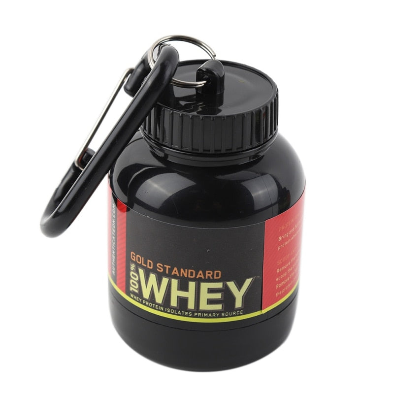 Protein Powder Travel Container Keychain by HitMyNeed