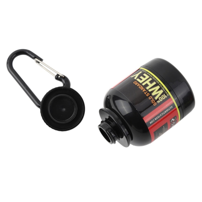 Protein Powder Travel Container Keychain by HitMyNeed