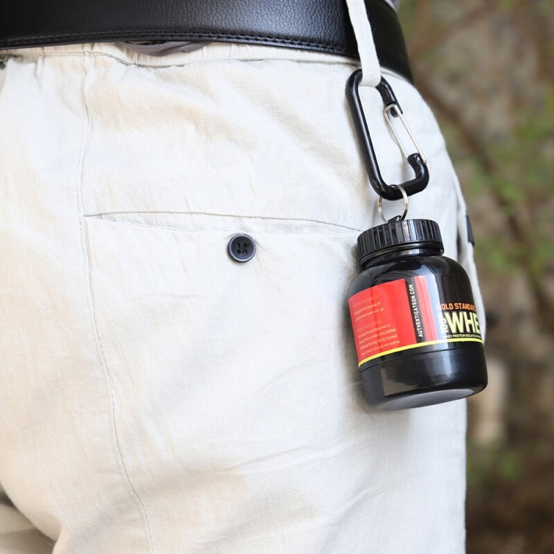 Protein Powder Travel Container Keychain by HitMyNeed