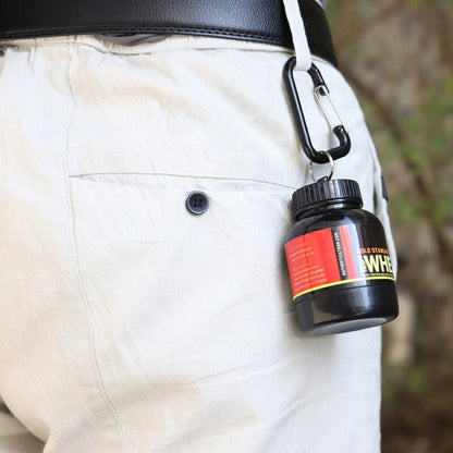 Protein Powder Travel Container Keychain by HitMyNeed