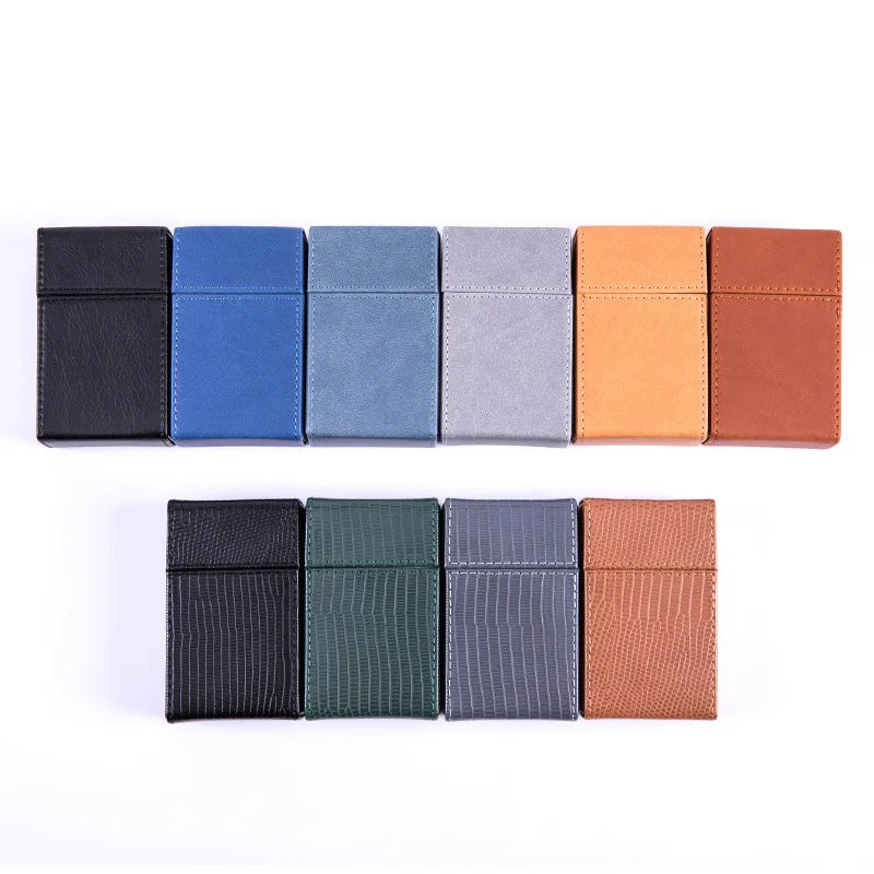 PU Leather Cigarette Case for 20 King Size Cigarettes by HitMyNeed