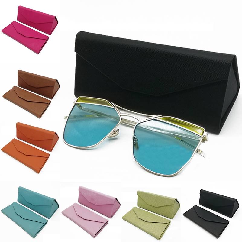 PU Leather Foldable Glasses Case by HitMyNeed