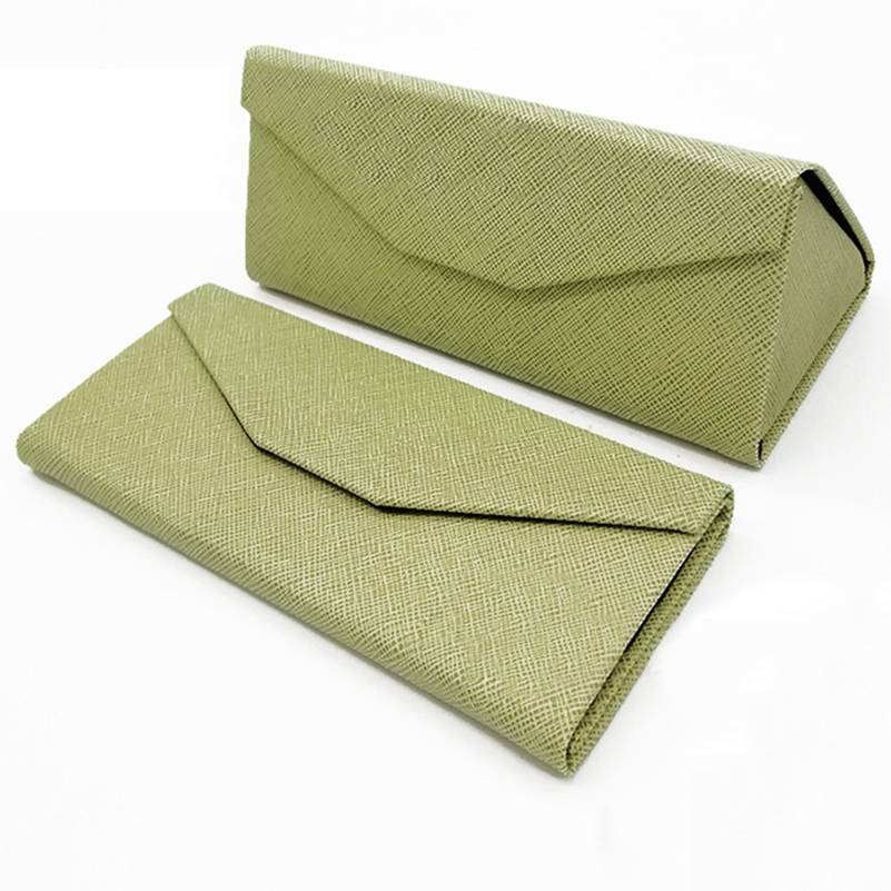 PU Leather Foldable Glasses Case f by HitMyNeed