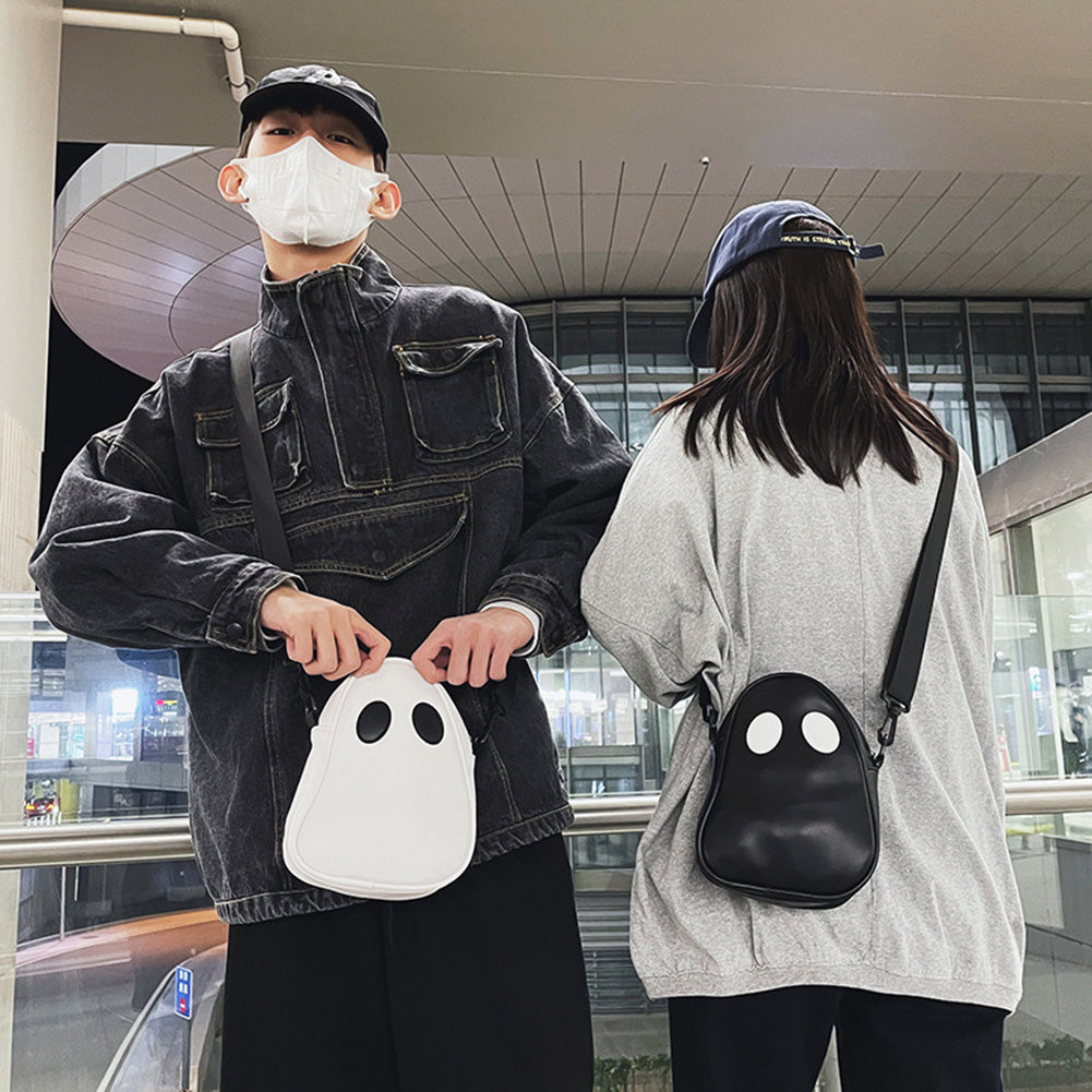 PU Leather Ghost Crossbody Bag by HitMyNeed