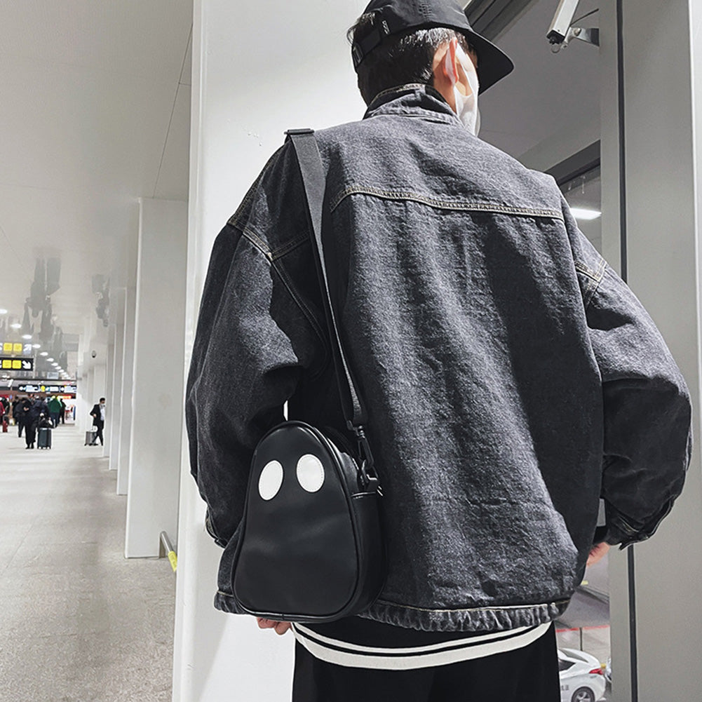 PU Leather Ghost Crossbody Bag by HitMyNeed