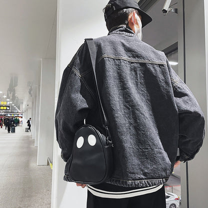 PU Leather Ghost Crossbody Bag by HitMyNeed