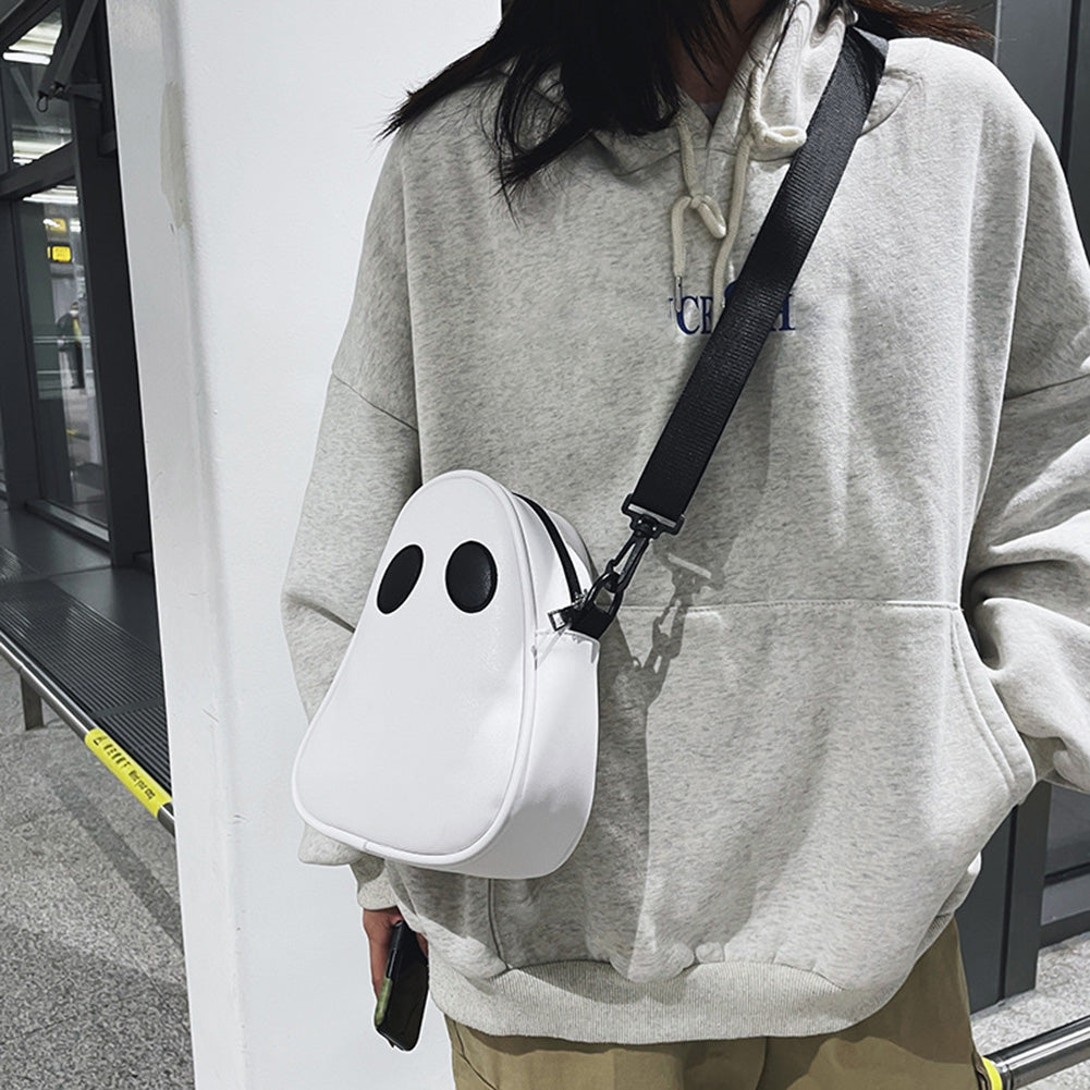 PU Leather Ghost Crossbody Bag by HitMyNeed
