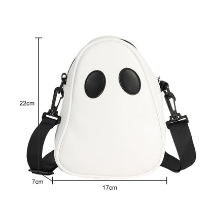 PU Leather Ghost Crossbody Bag by HitMyNeed