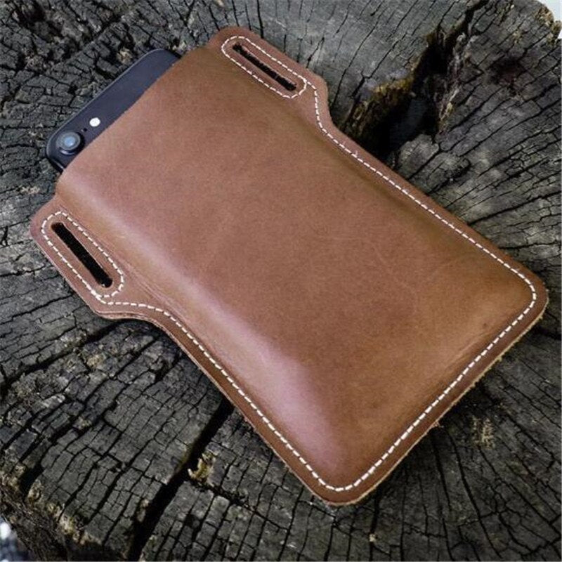 PU Leather Phone Holster Belt Case by HitMyNeed