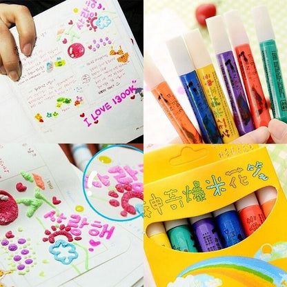 Puffy Pens 3D Art Set - 6 Color Pack by HitMyNeed