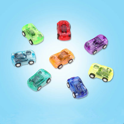Pull-Back Toy Car Set for Kids (12 Pieces) by HitMyNeed