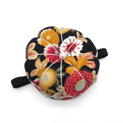Pumpkin Soft Pincushion Bracelet for Sewing by HitMyNeed