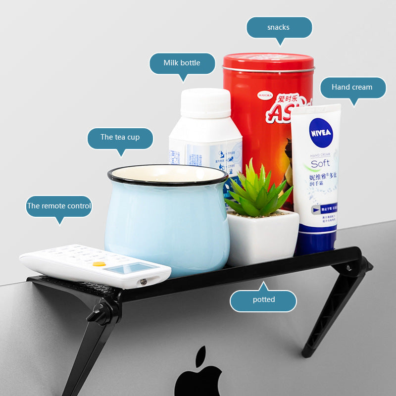 Punch-Free Monitor & TV Set-Top Box Storage Rack by HitMyNeed