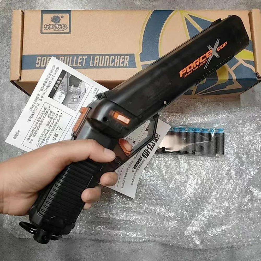 Punisher Double Barrel Soft Ammo Toy Shotgun by HitMyNeed