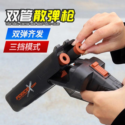 Punisher Double Barrel Soft Ammo Toy Shotgun by HitMyNeed