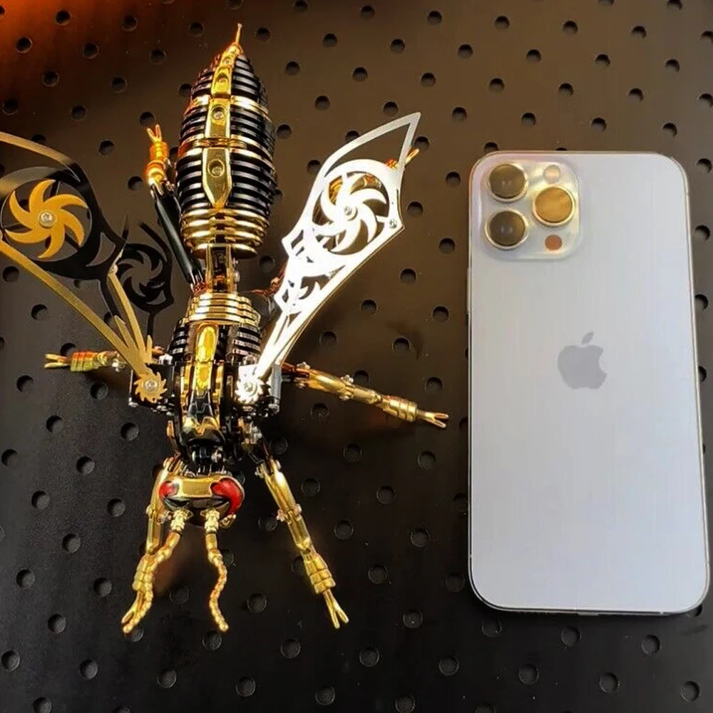 Punk 3D Wasp Stainless Steel Model Kit by HitMyNeed