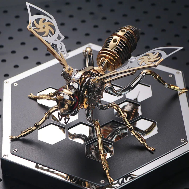 Punk 3D Wasp Stainless Steel Model Kit by HitMyNeed