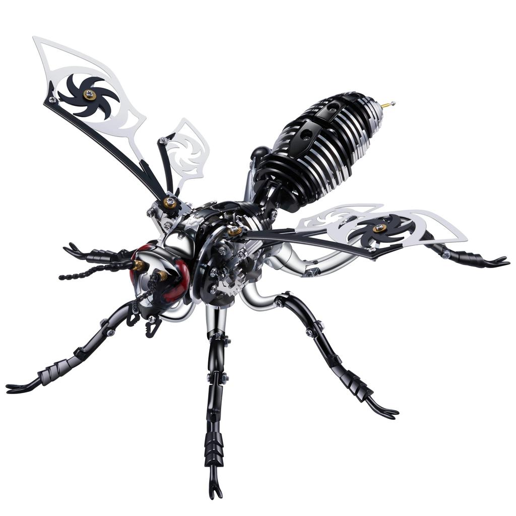 Punk 3D Wasp Stainless Steel Model Kit black by HitMyNeed