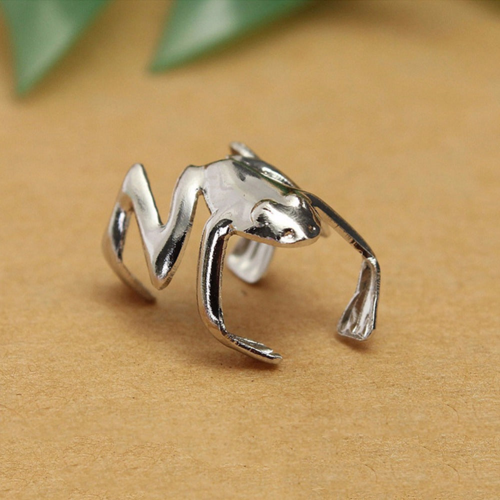 Punk Style 3D Frog Ear Cuffs (Set of 2) by HitMyNeed