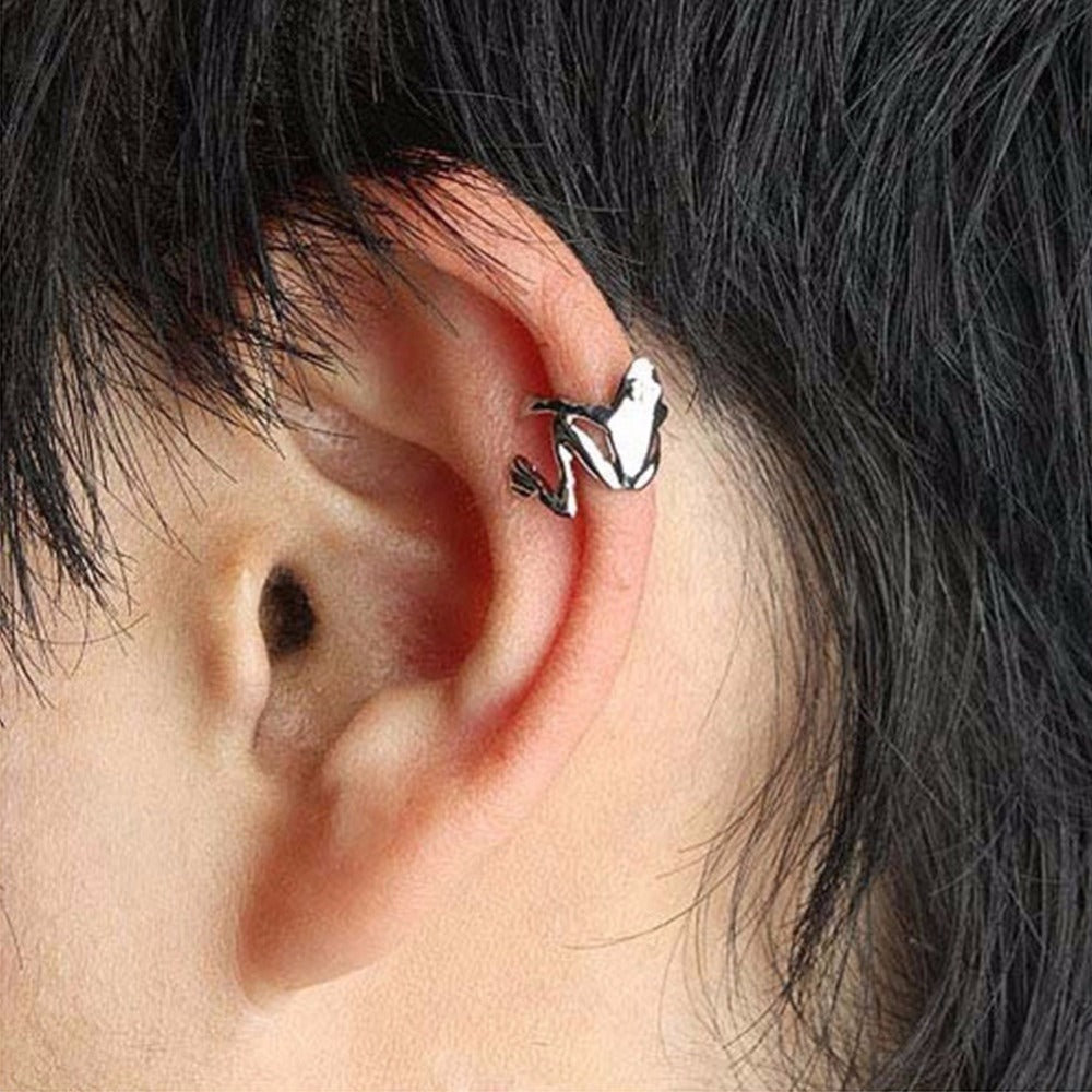 Punk Style 3D Frog Ear Cuffs (Set of 2) by HitMyNeed