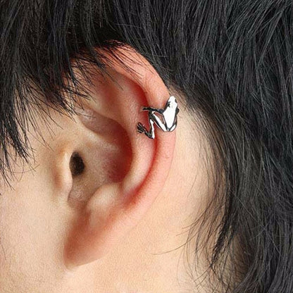 Punk Style 3D Frog Ear Cuffs (Set of 2) by HitMyNeed