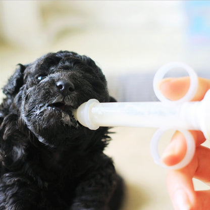 Puppy Feeding Syringe Set with Measuring Cup by HitMyNeed