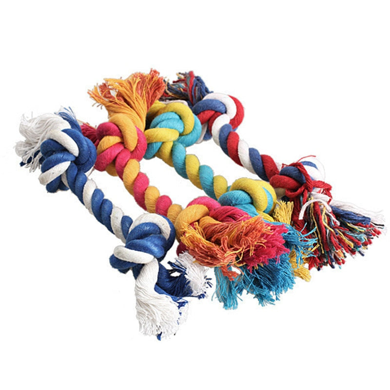 Puppy Rope Knot Chew Toy, 15 cm Cotton by HitMyNeed