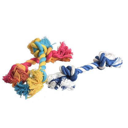Puppy Rope Knot Chew Toy, 15 cm Cotton by HitMyNeed