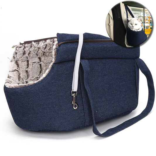 Puppy Travel Carry Bag with Soft Plush Lining by HitMyNeed