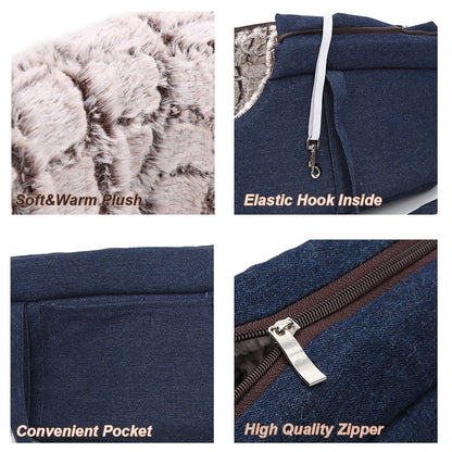 Puppy Travel Carry Bag with Soft Plush Lining by HitMyNeed
