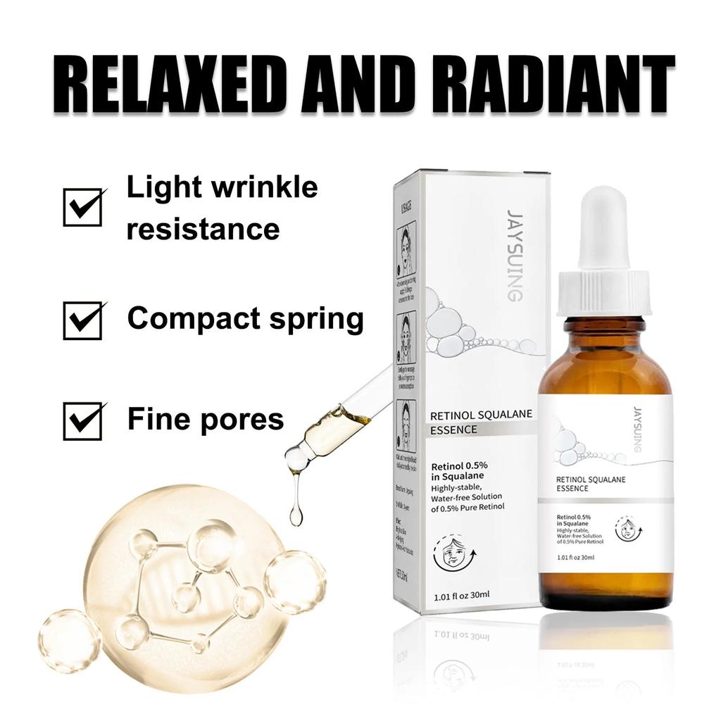 Pure Retinol 0.5% Face Serum with Squalane 30ml by HitMyNeed