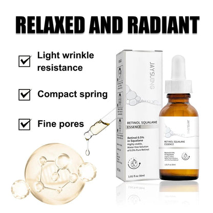 Pure Retinol 0.5% Face Serum with Squalane 30ml by HitMyNeed