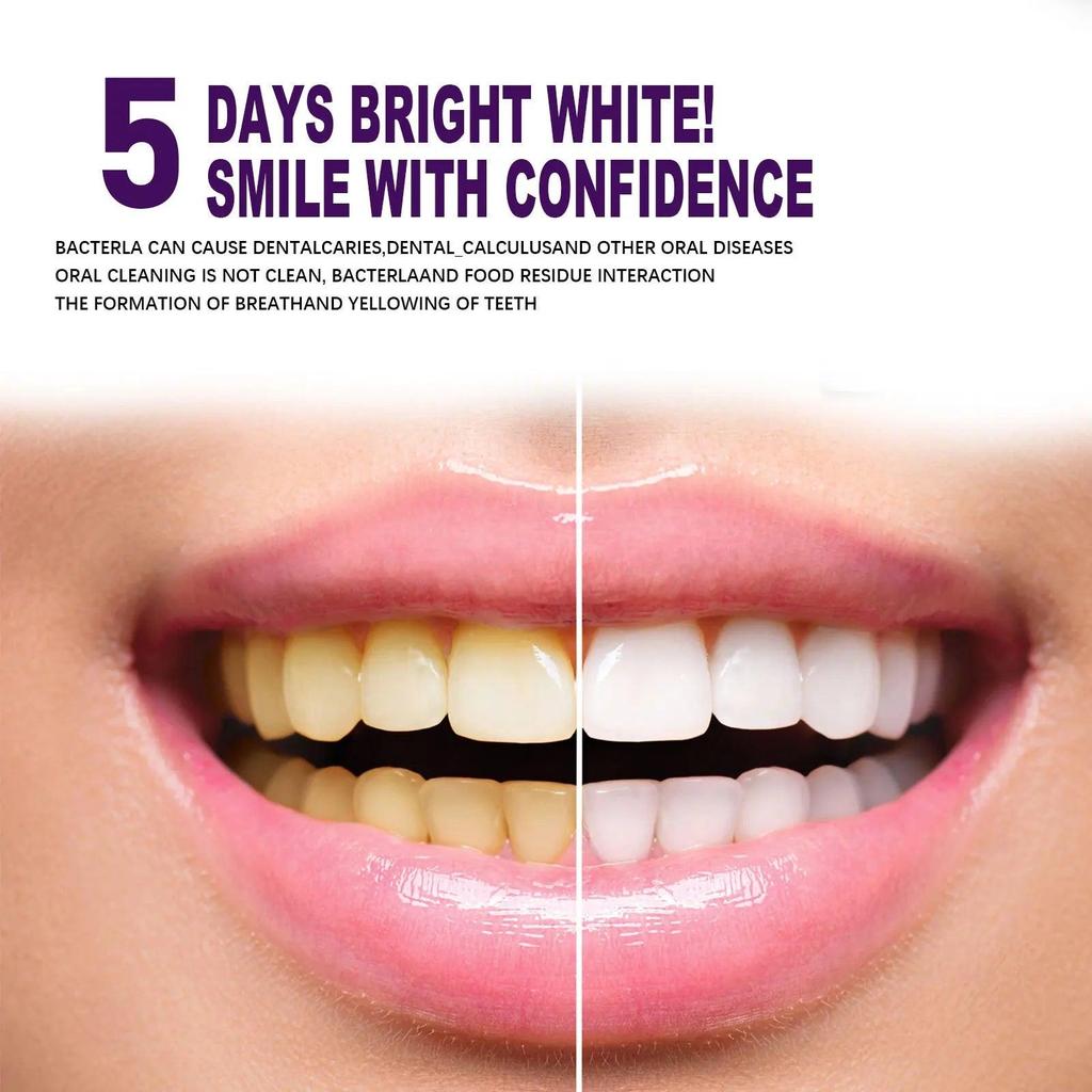 Purple Whitening Toothpaste for Stain Removal by HitMyNeed