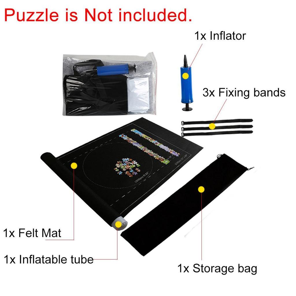 Puzzle Roll Up Mat for Up to 1500 Pieces by HitMyNeed