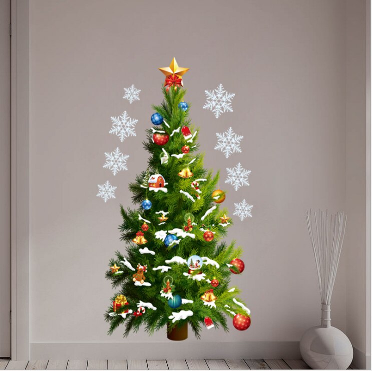 PVC Christmas Tree Wall Sticker Decoration by HitMyNeed