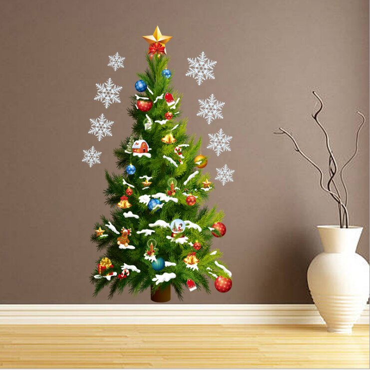 PVC Christmas Tree Wall Sticker Decoration by HitMyNeed