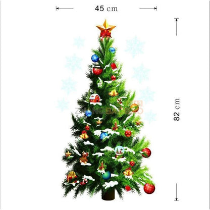 PVC Christmas Tree Wall Sticker Decoration by HitMyNeed
