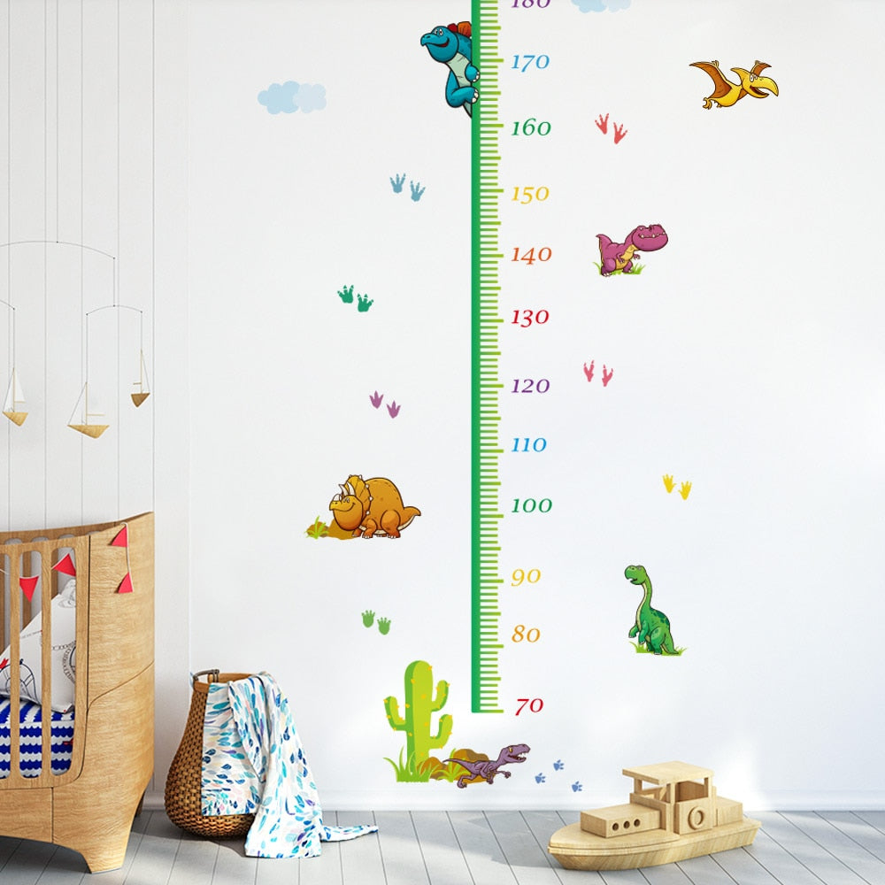 PVC Dinosaur Wall Height Chart for Kids by HitMyNeed