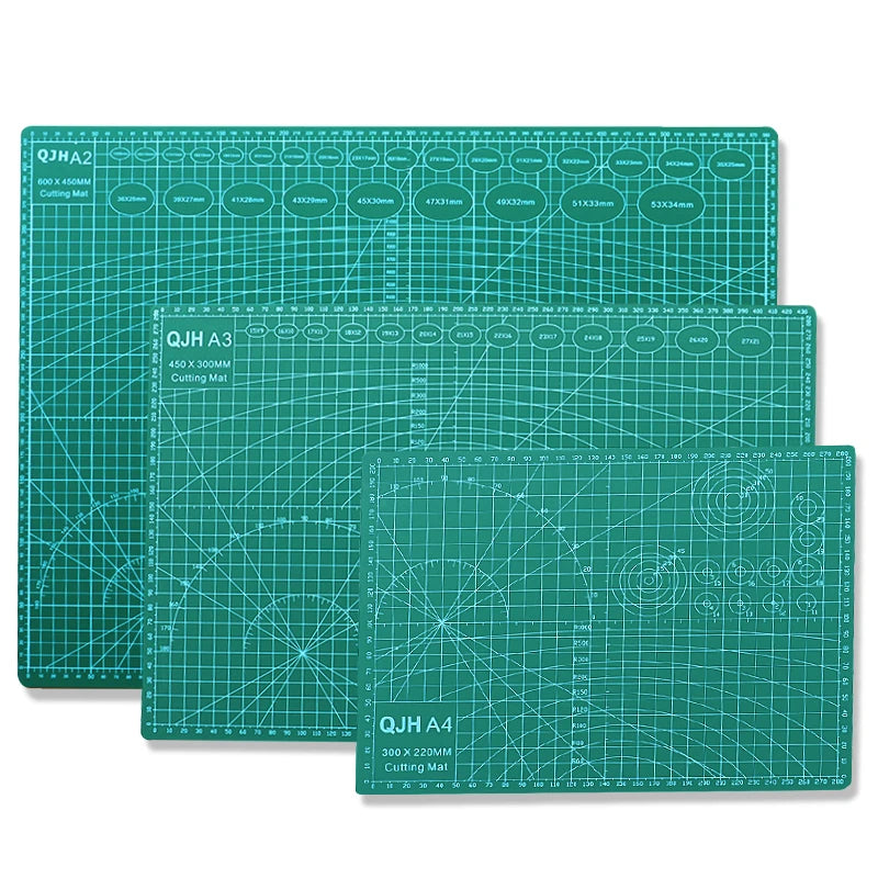 PVC Double-Sided Self-Healing Cutting Mat A2 40x60cm by HitMyNeed