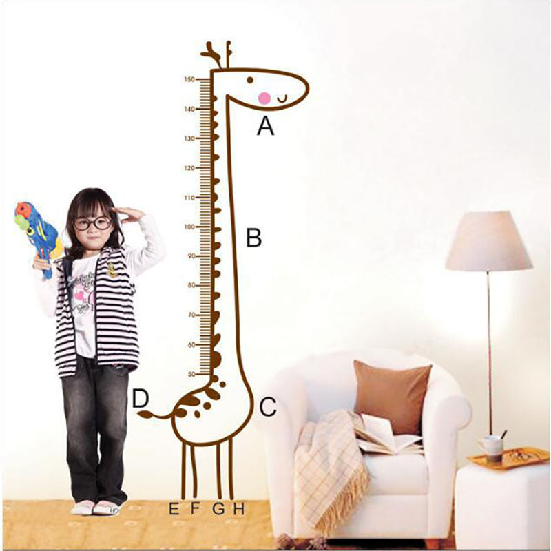 PVC Giraffe Wall Growth Chart for Kids by HitMyNeed