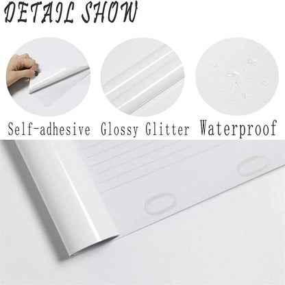 PVC High Gloss Waterproof Self-Adhesive Wallpaper by HitMyNeed