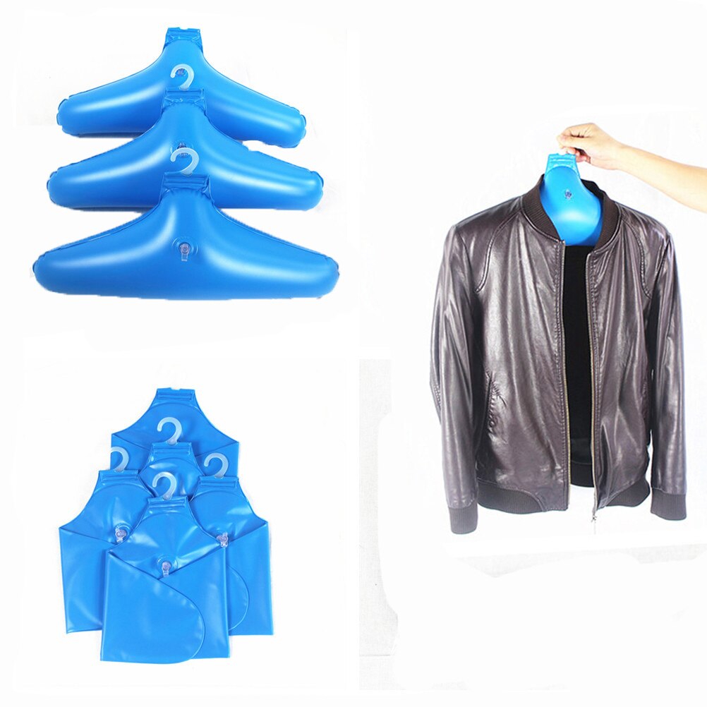 PVC Inflatable Clothes Hanger for Travel and Home by HitMyNeed