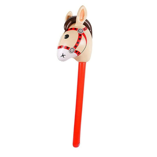 PVC Inflatable Stick Horse Toy for Kids by HitMyNeed